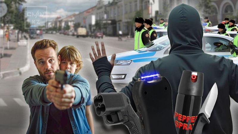 Спасай себя сам: как защищаться в Казахстане, не нарушая закон