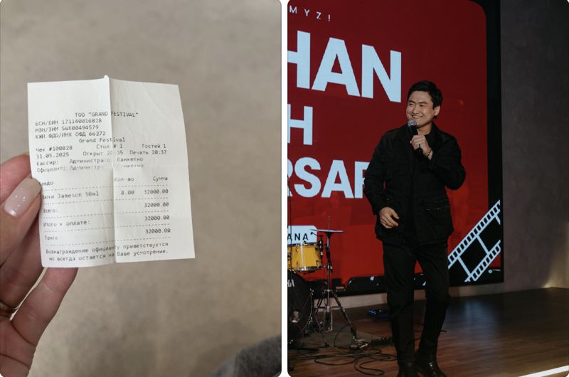 Пришёл пьяным, заказал виски на 32 тысячи тенге: Торегали Тореали испортил семейный праздник