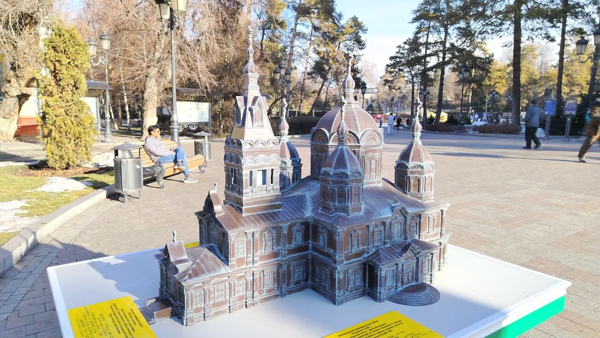Макет Вознесенского собора 