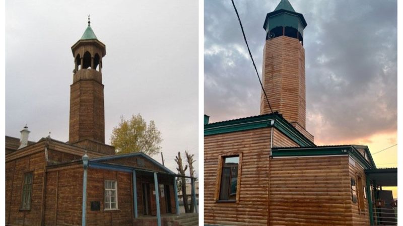 Семейчане пожаловались на ремонт 200-летней мечети