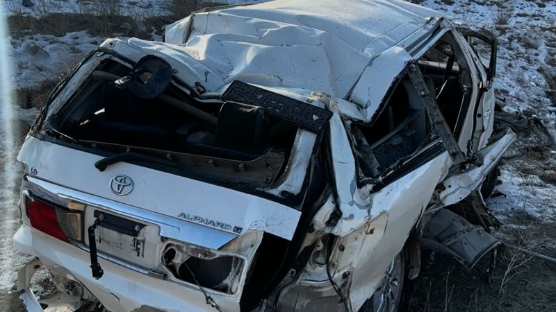 Смертельное ДТП с иностранцами произошло на трассе Алматы-Бишкек