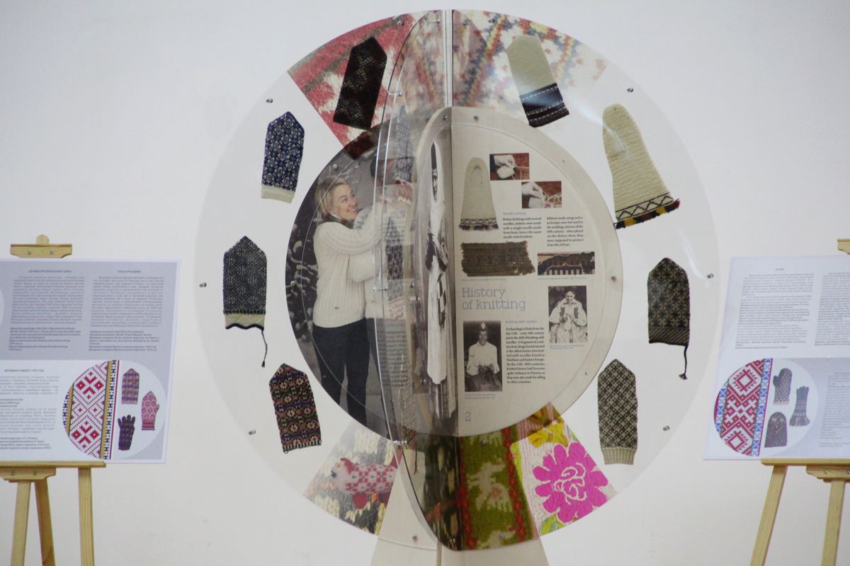 Выставка эстонских рукавиц