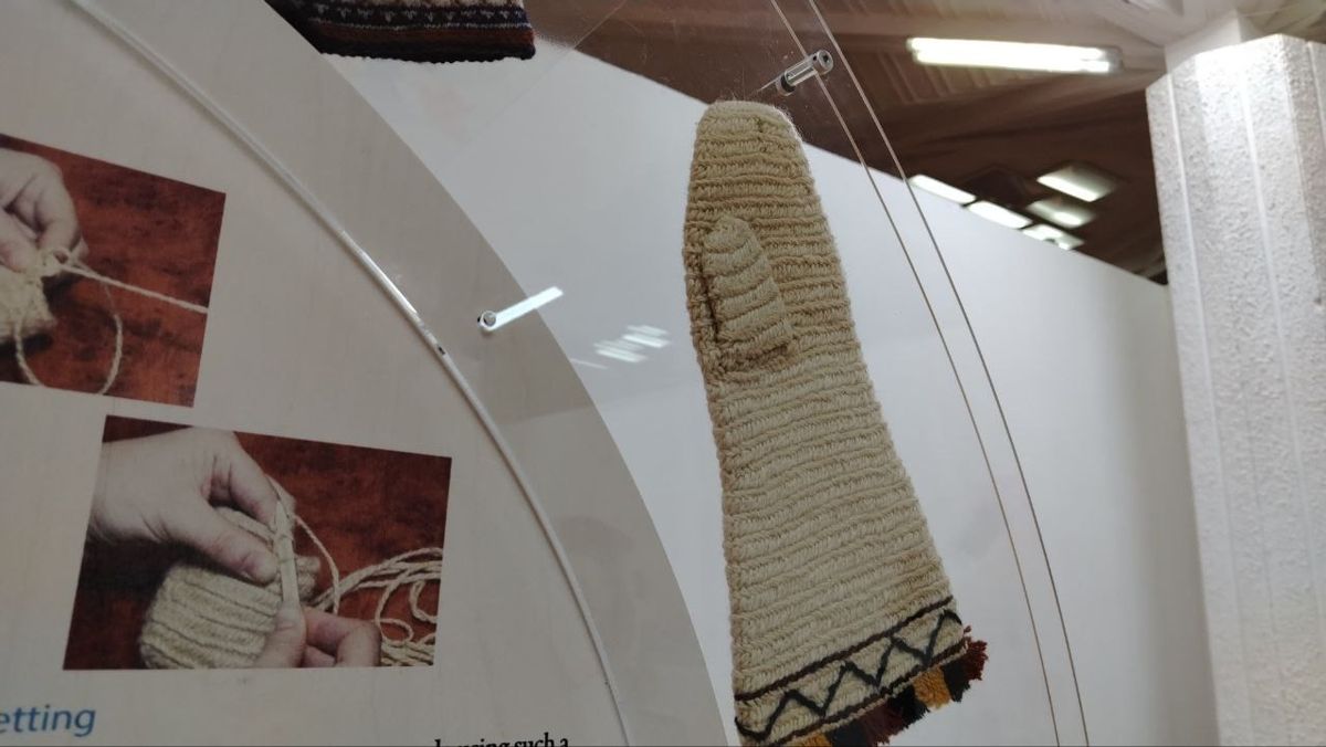 Эстонская выставка рукавиц