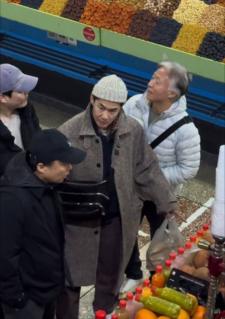 съёмка южкорейского телешоу