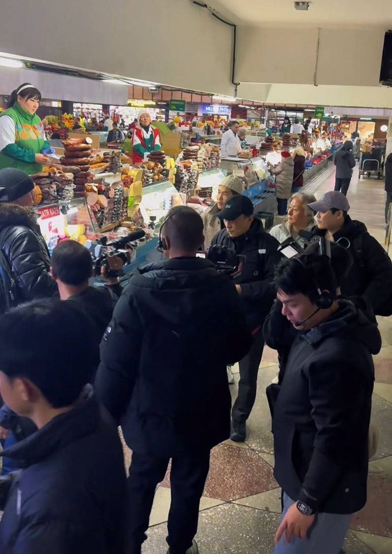 съёмка южкорейского телешоу