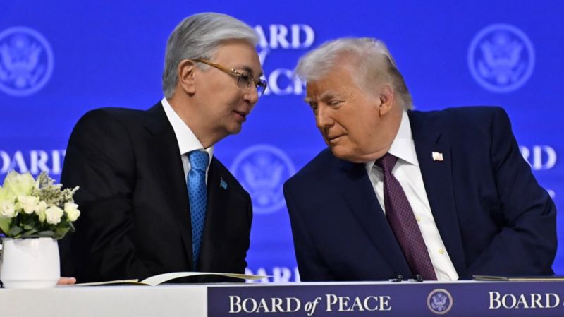 Токаев подписал устав Совета мира cозданного по инициативе Трампа