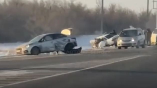 Четыре человека погибли в аварии на трассе в Актюбинской области