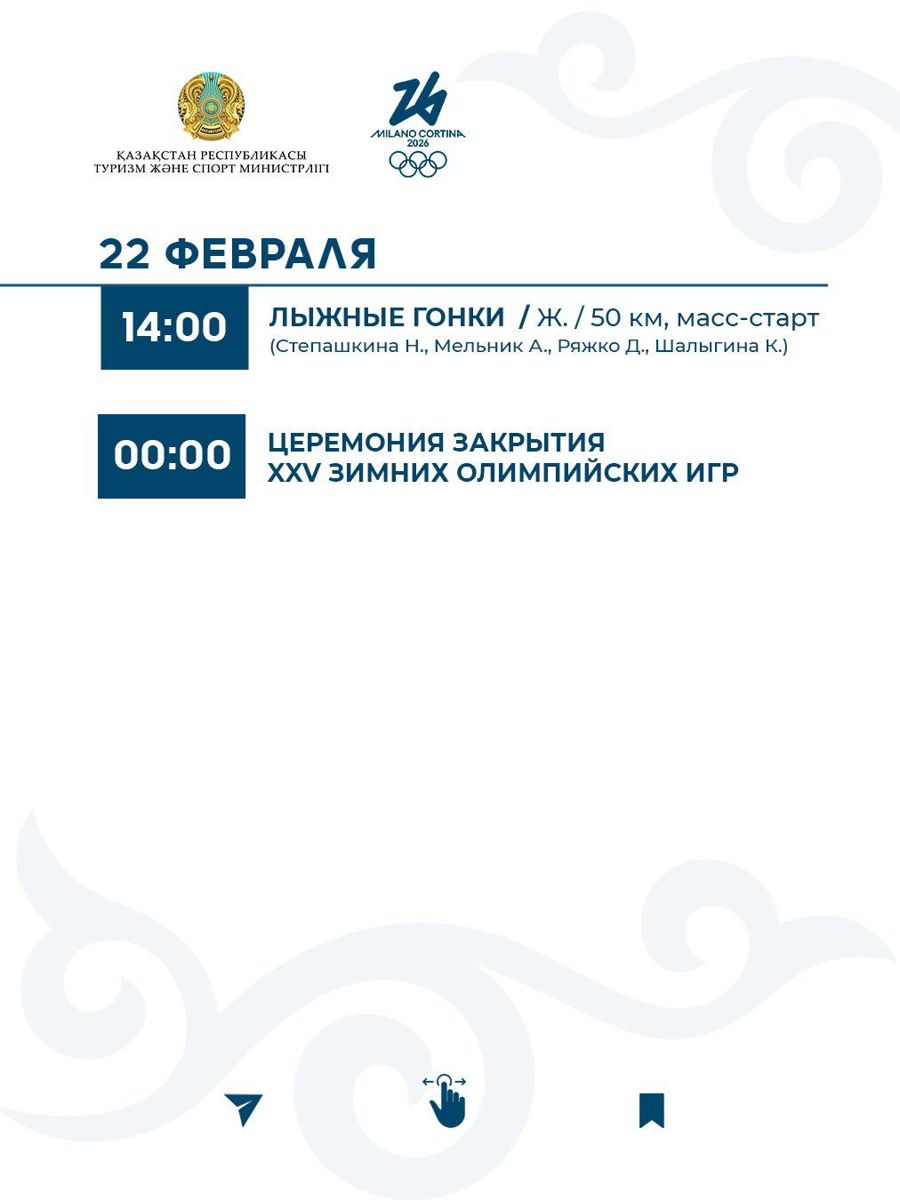 Расписание олимпиады 