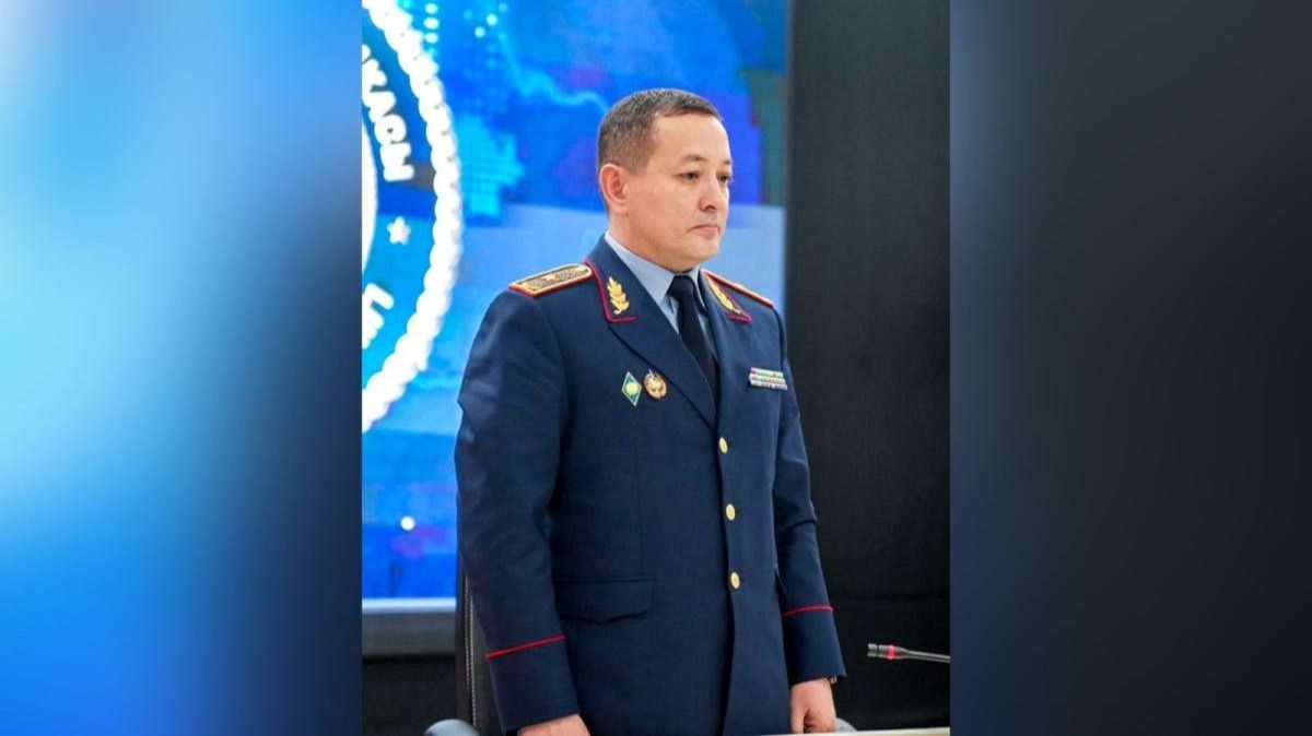 Начальник Департамента полиции Шымкента Мухтар Кожаев
