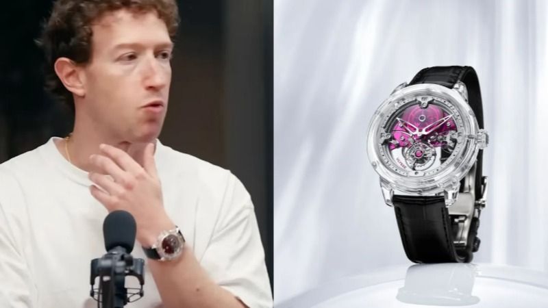 Марк Цукерберг в часах от Ulysse Nardin