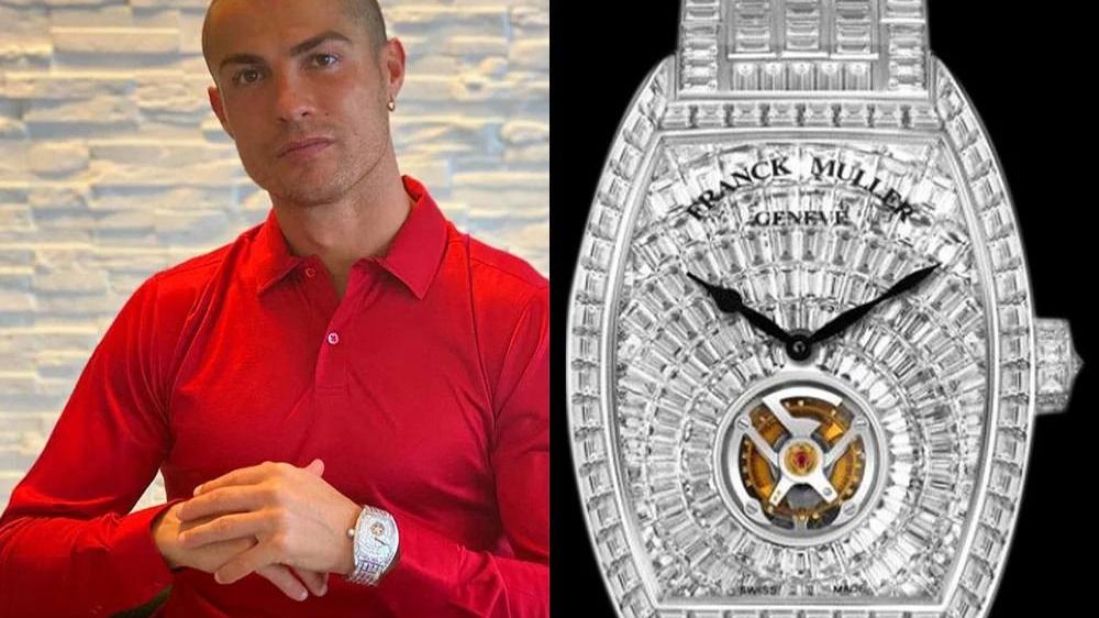 Знаменитый футболист позирует на камеру в часах за 1,5 млн долларов