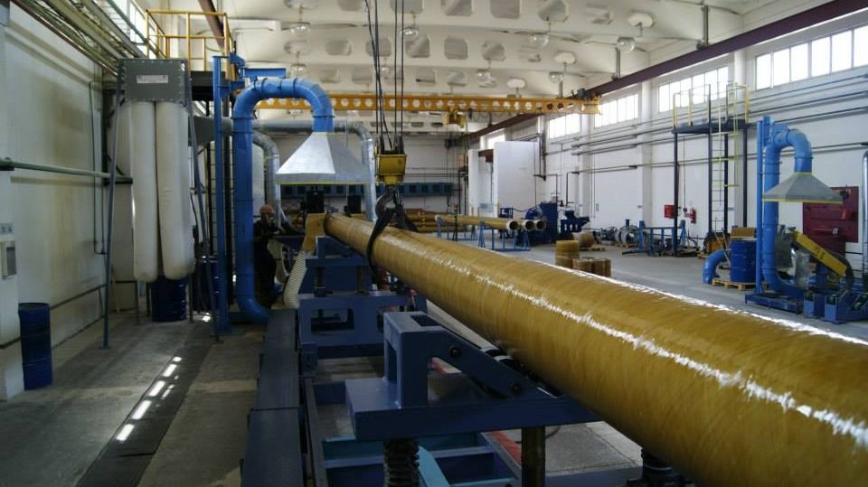 Завод по производству стеклопластиковых труб и фитингов