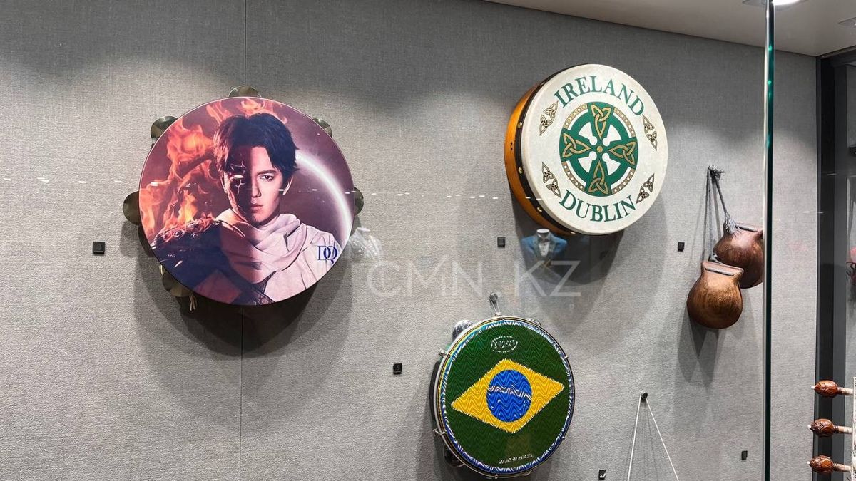 Димаш, бубен, музыка