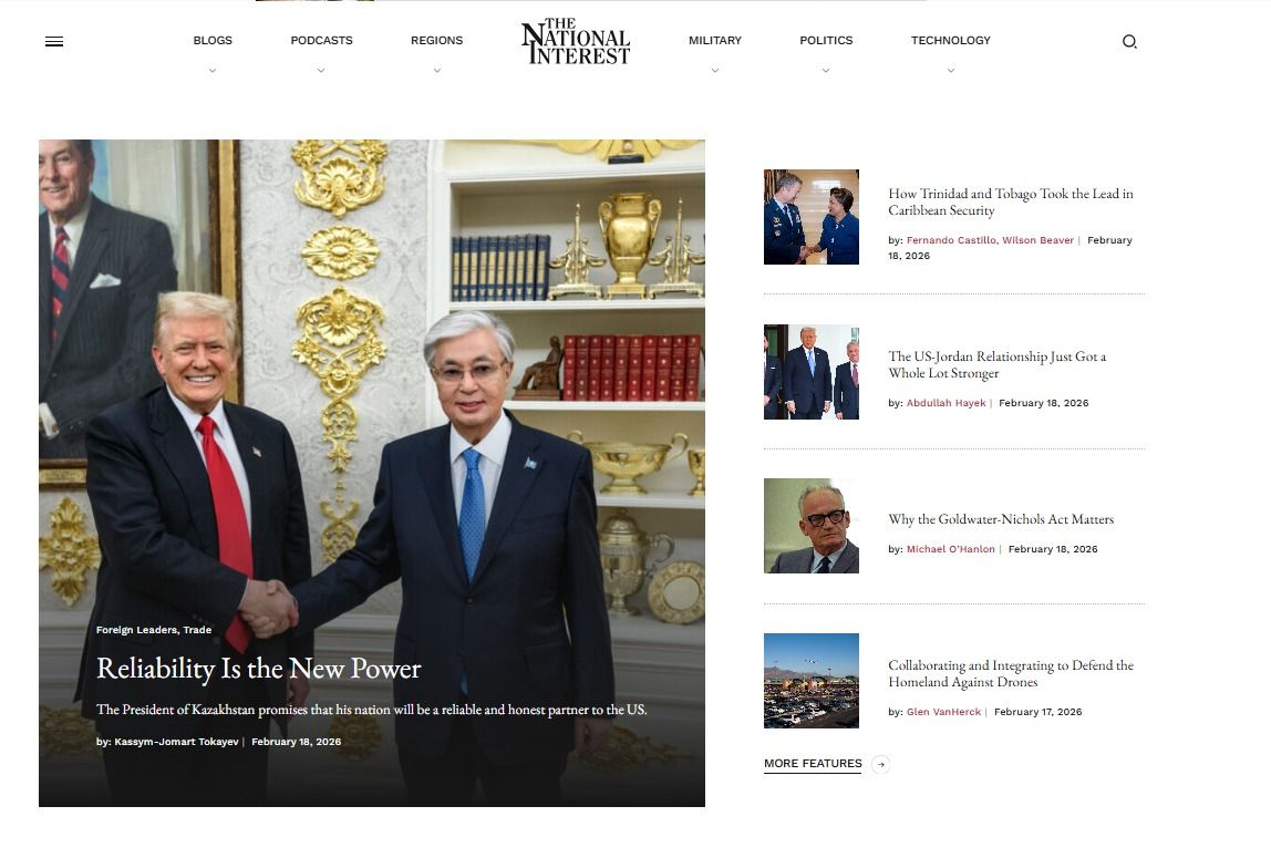 Касым-Жомарт Токаев, Дональд Трамп