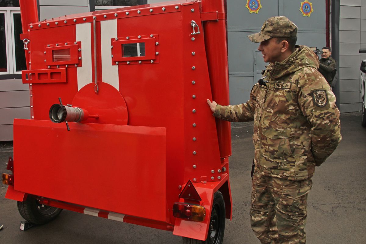 Пожарный щит, МЧС