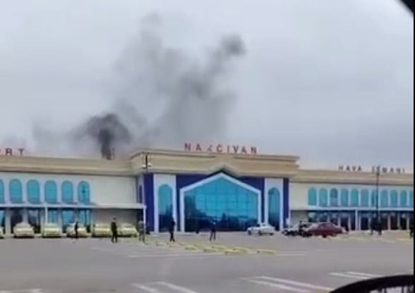 Иранский дрон взорвался в аэропорту Азербайджана: пострадали два человека