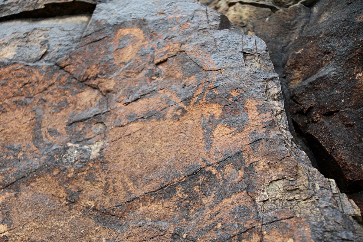 Петроглифы, Ешкиольмес