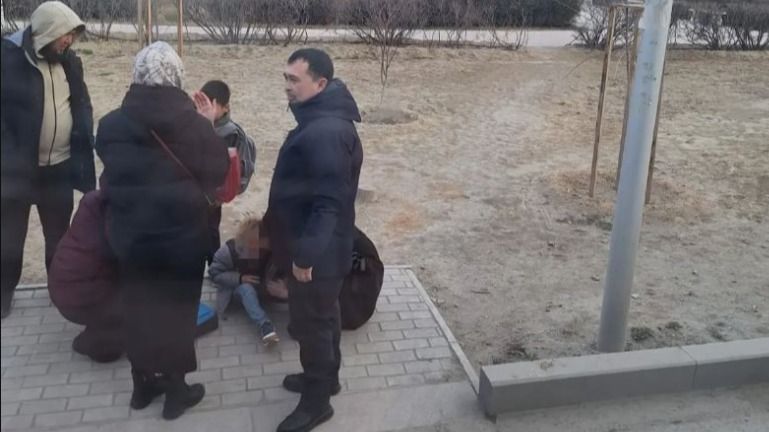 В Актау водитель сбил ребёнка на пешеходном переходе