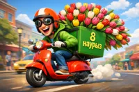 Как выглядит топ доставок курьерами перед 8 марта рассказали эксперты 
