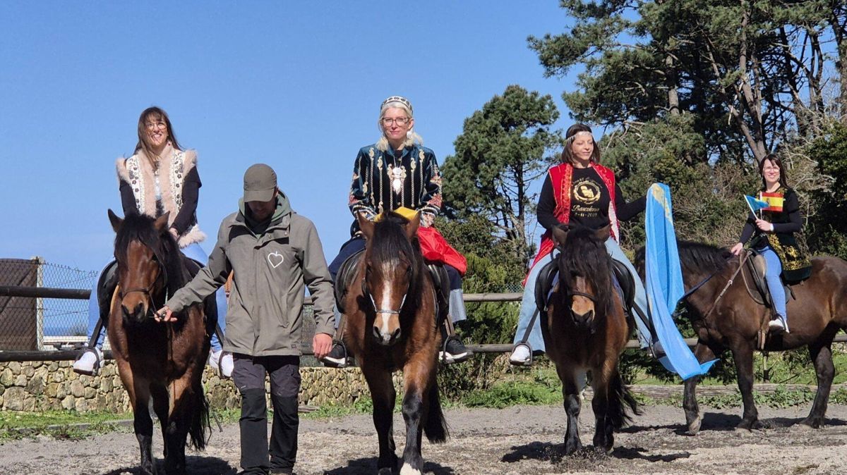 Испания, Казахстан, лошади