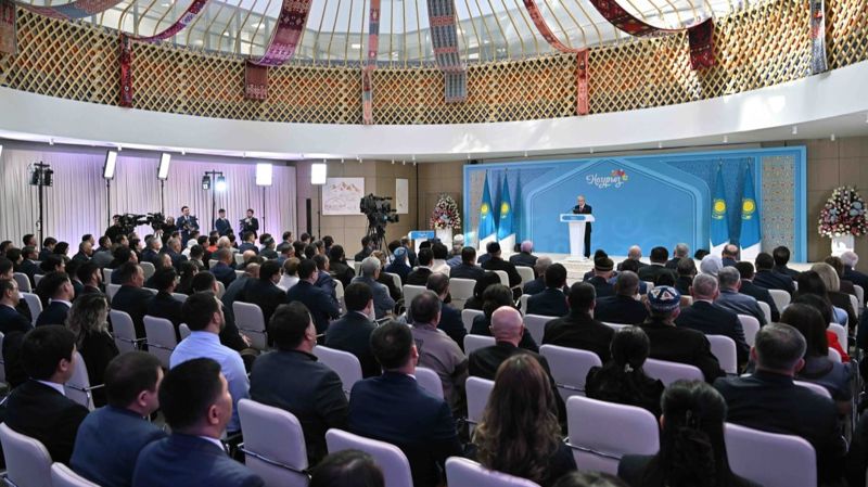 Токаев в Туркестанской области 