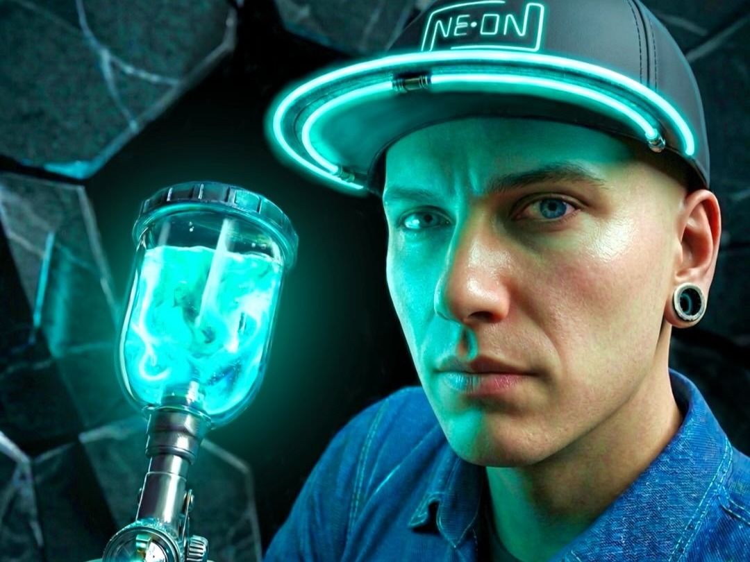 Художник Ne-On, стрит-арт