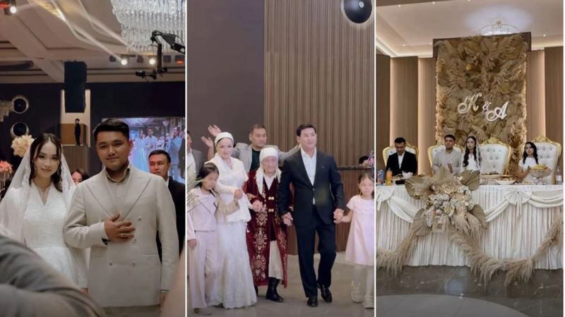 "40 дней той": Жанболат и Жазира устроили ещё одну свадьбу для сына