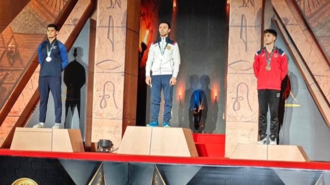 Гимнасты из Алматы выиграли медали на Кубке мира в Каире