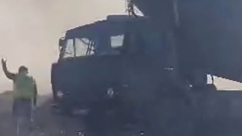 Больше 30 машин тушат свалку в Атырау