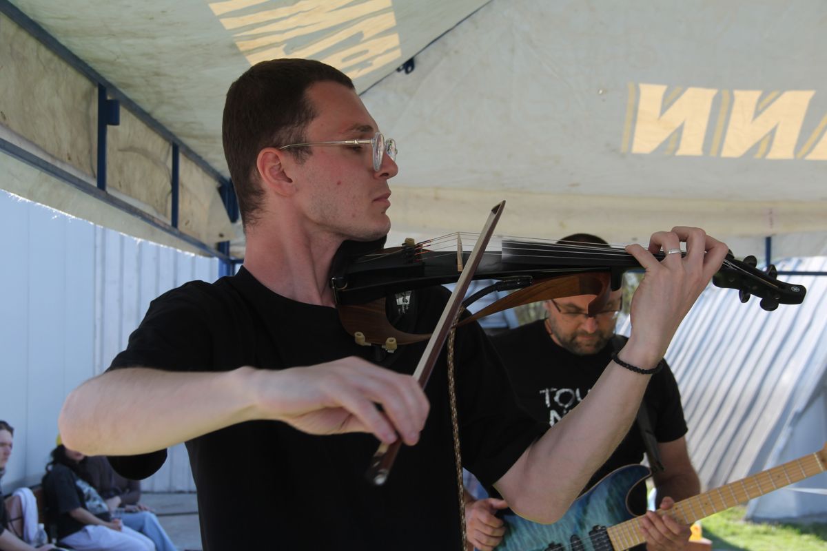 Скрипач, скрипка