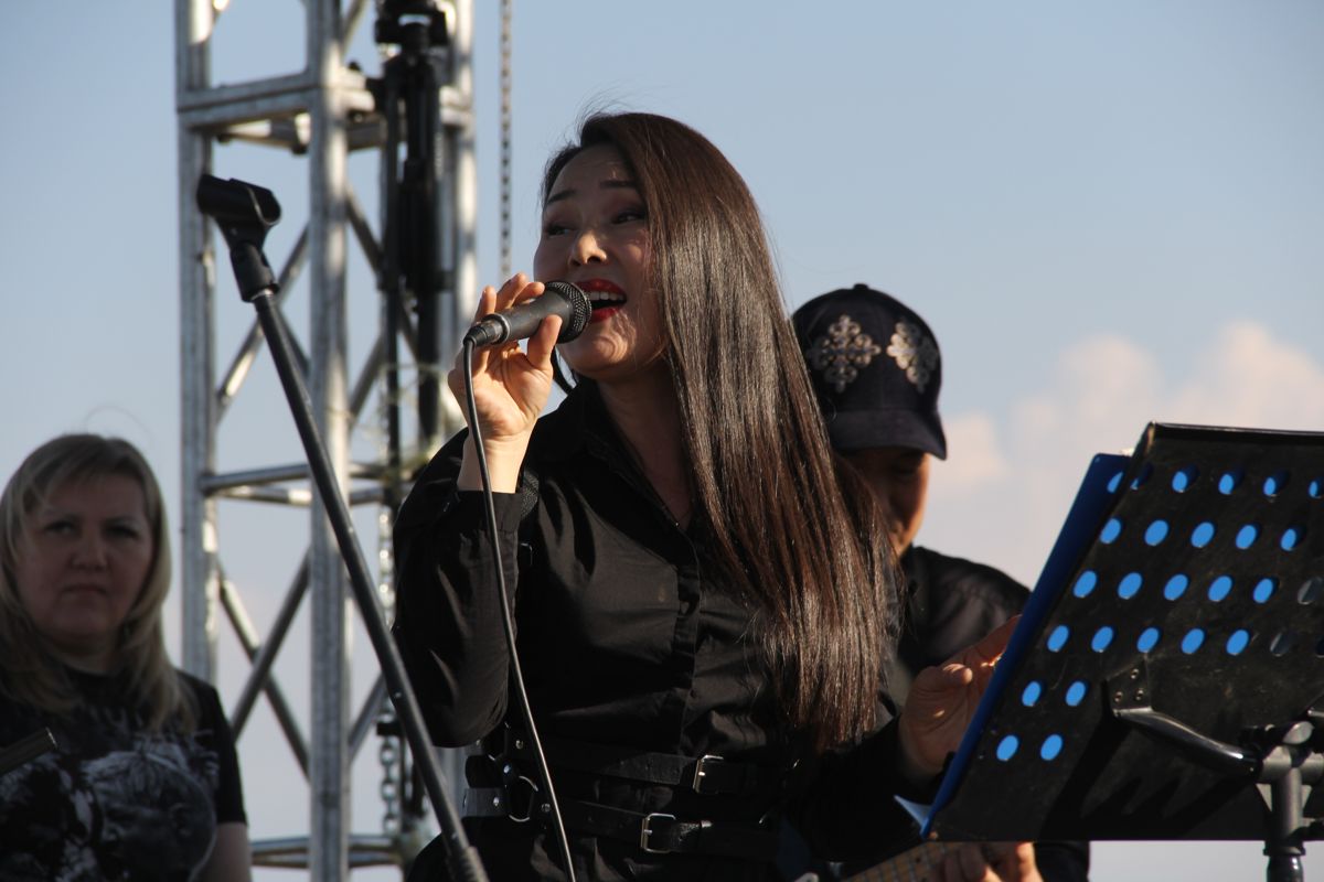 Певица, песня