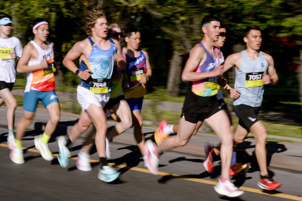 Марафон, бег, бегуны