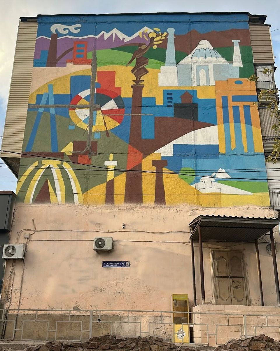 Шымкент, Мурал