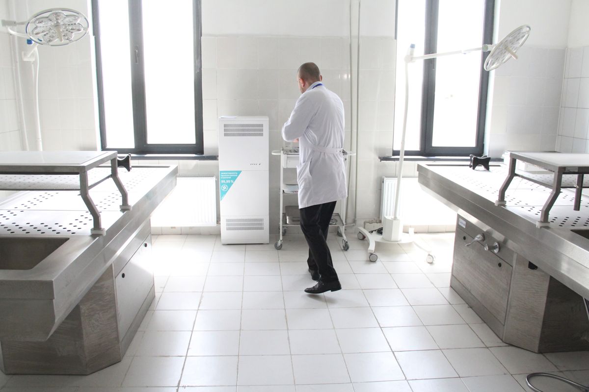 Секционная, крематорий