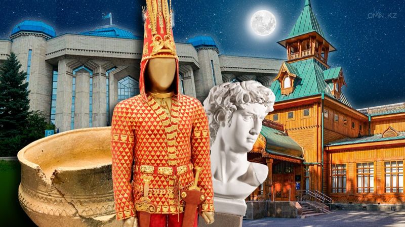 От "Кыз Жибек" до киберпанка: что бесплатно покажут на "Ночи музеев" в Алматы