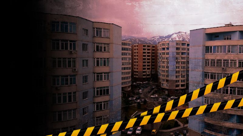 Женщина спрыгнула с пятого этажа в Алматы. Спасти её не удалось