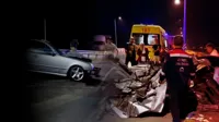 Смертельное ДТП под Астаной: гонка Mercedes на трассе