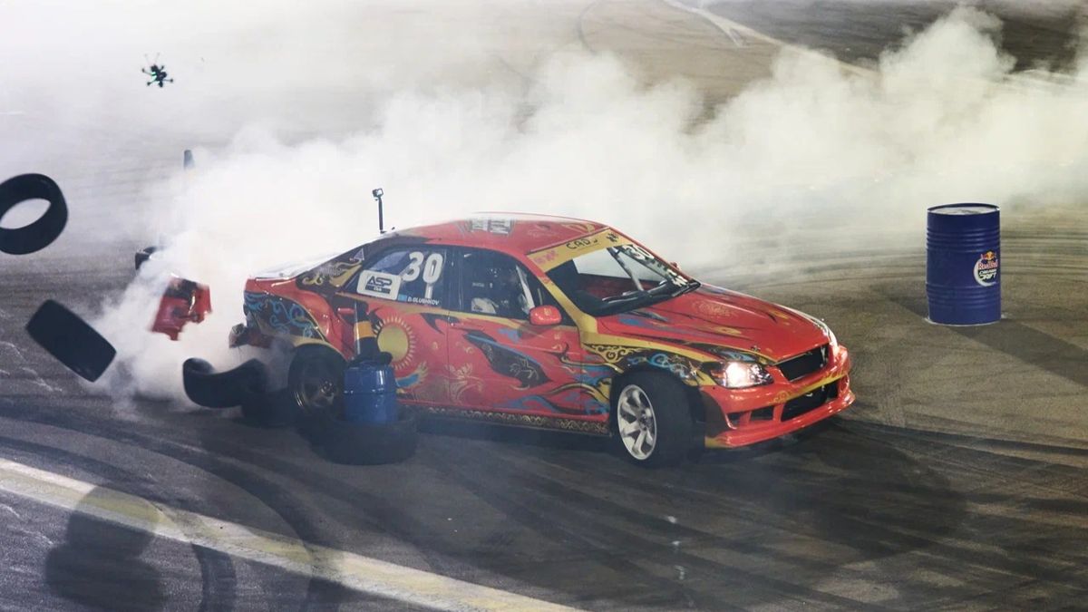 Red Bull Car Park Drift