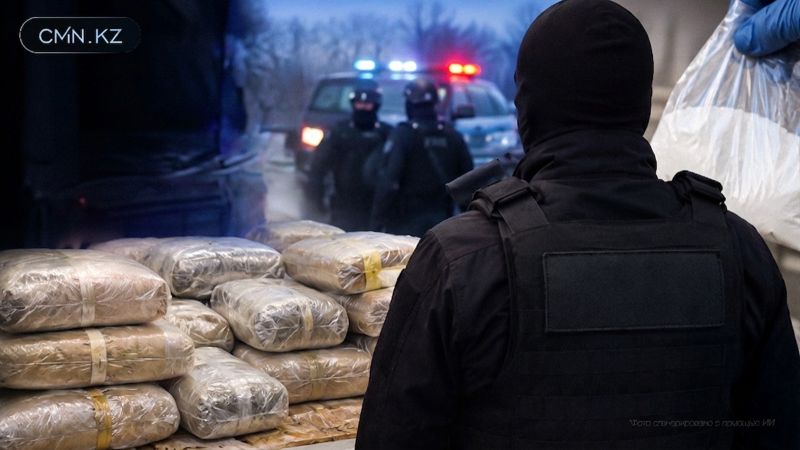 Почти тонну наркотиков изъяли в Казахстане за семь месяцев