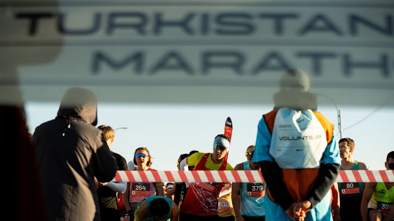 Turkistan Marathon собрал рекордное количество иностранных участников